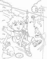 Pages Diego Coloring Printable Kids sketch template