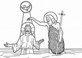 Battesimo Colorare Simboli Gesu Quali Quanti Segni sketch template