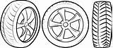 Tire Pneumatico Drawings sketch template