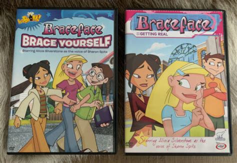 Braceface Dvd’s First 6 Episodes Cartoon Alicia Silverstone Voice