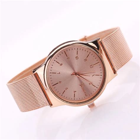 buy  luxury gold rose gold women stainless steel