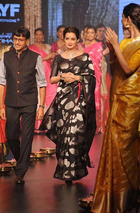 Dia Mirza – Lakme Fashion Week 2016 In Mumbai Indian Girls Villa