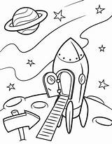 Foguete Espacial Nasa Desenhos Colorir Surface Planets Doug Fresh Coloringoo sketch template