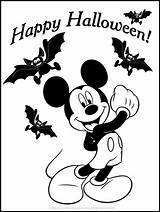 Halloween Coloring Mickey Disney Mouse Pages Color Minnie Printable Print Clipart Kids Happy Traceable Continents Head Colouring Valentines Colouringdisney Colour sketch template