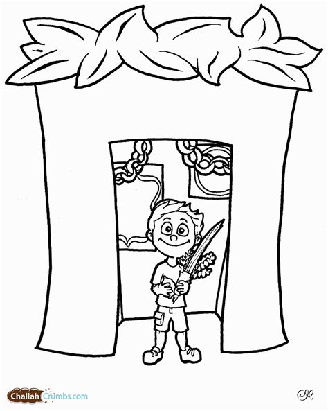 sukkot coloring pages coloring home