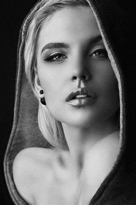 🖤vamp🖤 Black And White Face Portrait Photography Women Angel Face