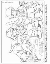 Coloring Girl Guide Australian Scout Pages Australia Thinking Guides Makingfriends Brownie Sheets Scouts Color Crafts Brownies Daisy Colouring Sparks Activities sketch template