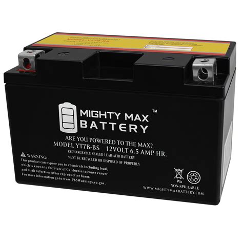 ytb bs  ah sealed agm battery  motorcycle mightymaxbattery