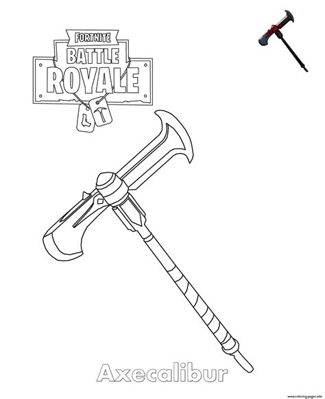 axe coloring pages coloring home