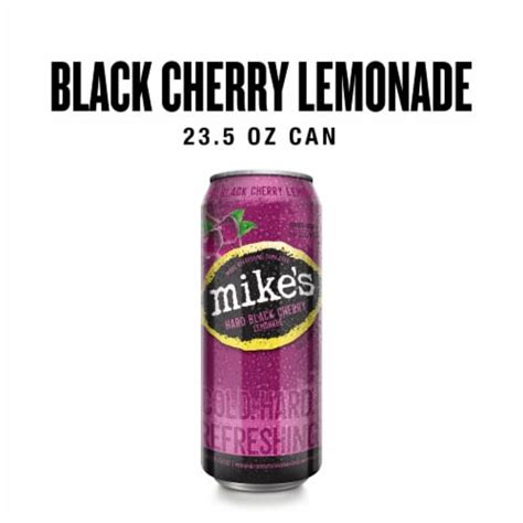 mike s hard black cherry lemonade premium malt beverage 23 5 fl oz
