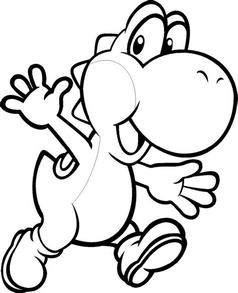 yoshi coloring pages cute  worksheets