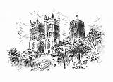 Durham Cathedral Google Dan Williams Illustration sketch template