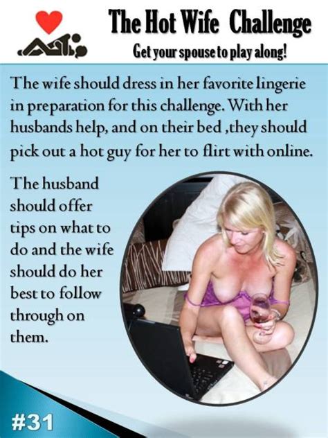 20 hot wife challenge captions