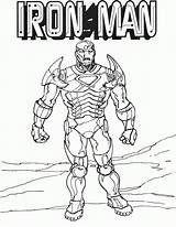 Coloring Ironman Pages Printable Popular sketch template