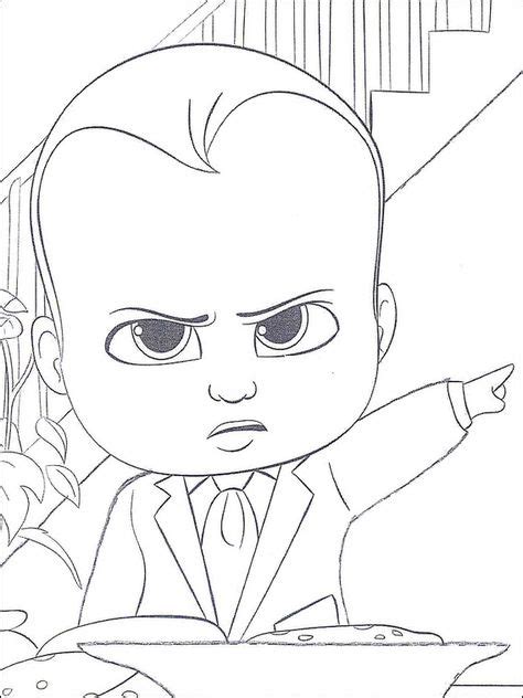 boss baby coloring pages  baby coloring pages cartoon coloring