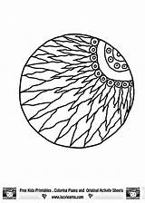 Sun Mandala Coloring Pages Getcolorings Designs Printable Adults sketch template