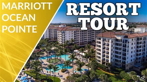 full resort  marriott ocean pointe palm beach shores florida