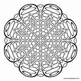 Mandala Coloring Pages Mandalas Pattern Color Para Printable Colorear March Patterns Books Intricate Print Paste Eat Flower Don Kids Colouring sketch template