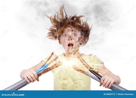 elektriciteit stock foto image  explosief begrip menselijk