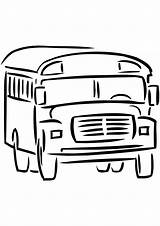 Autocarro Colorir Autobus Ispirazione Scuolabus Colorironline Pullman ônibus Desenhos sketch template