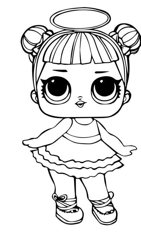 lids siobhan lol doll colouring pages