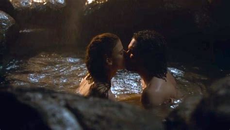 game of thrones best jon snow and ygritte scenes in