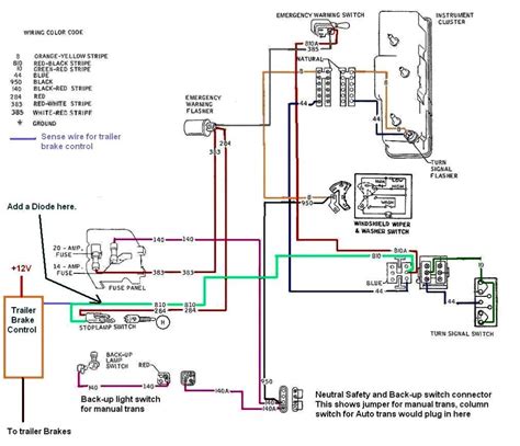 ford trailer brake controller wiring diagram wiring diagram