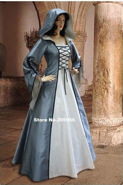 Compare Prices On Hooded Medieval Dress Online Shopping