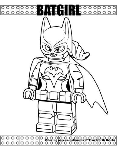 batgirl coloring page true north bricks lego coloring pages batman