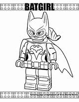 Lego Coloring Batgirl Pages Batman Movie Truenorthbricks sketch template