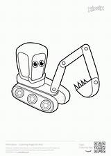 Coloring Pages Print Excavator Kids Digger Colouring Printable Construction Color Drawings Excavators Drawing Clipart Games Toddler Printables Popular Gif Coloringhome sketch template