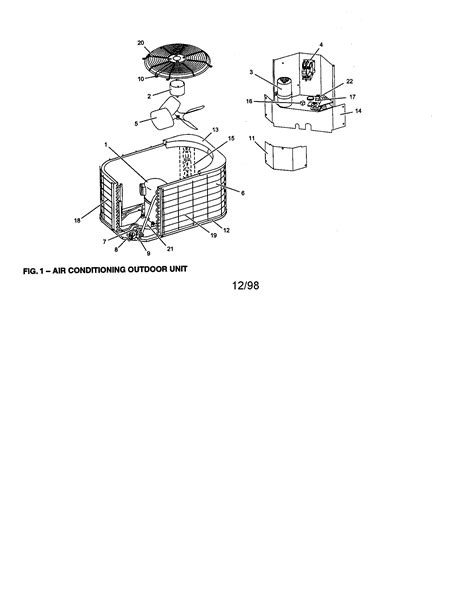 york central air conditioner parts model hrasd sears partsdirect