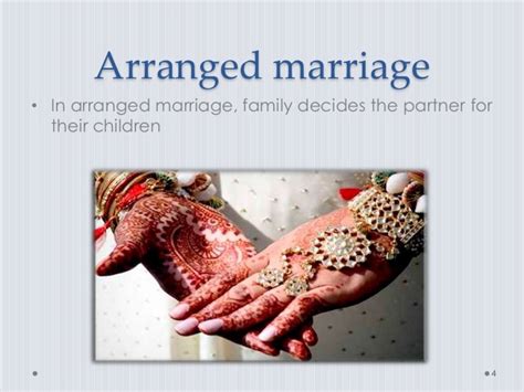 Arranged Marriage And Love Marriage