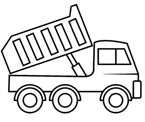 dump truck dumpoo coloring page  printable coloring pages