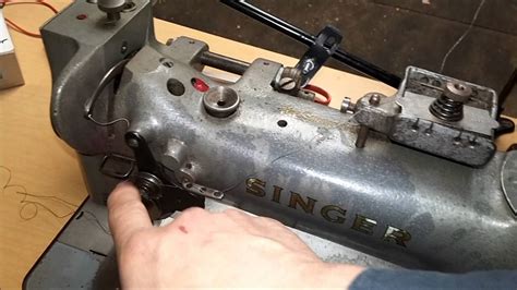 singer  industrial sewing machine youtube