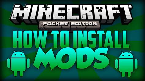 mcpe   install mods android youtube