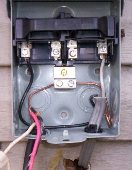 ac disconnect switch electrical diy chatroom home improvement forum