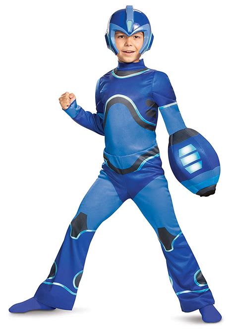 rockman corner mega man fully charged officially licensed costume   pre order