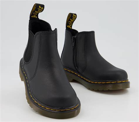 dr martens banzai chelsea boots junior black unisex