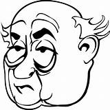 Man Old Face Clipart Bald Drawing Clip Vectors Library Eyes Clipartmag Cliparts Silhouette Transparent Svg Getdrawings Webstockreview Domain Public sketch template