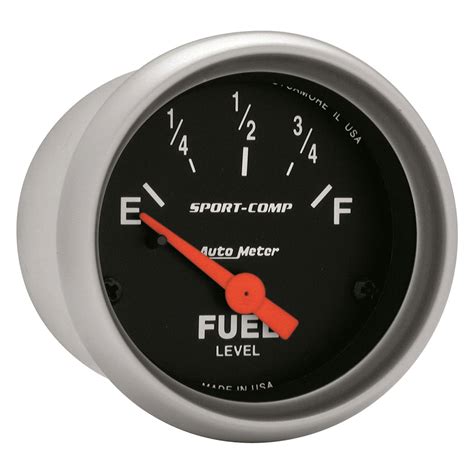 auto meter  sport comp series   fuel level gauge
