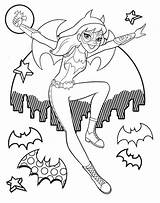 Coloring Superhero Dc Pages Girls Super Hero Girl Bat Kids Colouring High Bestcoloringpagesforkids Printable Inspirations sketch template