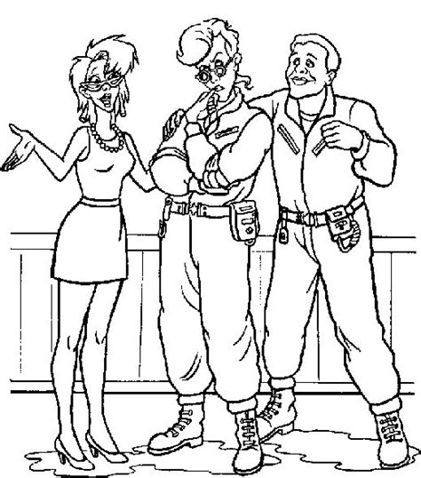 ghostbusters coloring pictures  coloring pages ghostbusters
