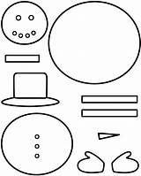 Snowman Template Printable Craft Crafts Snow Paper Outline Christmas Hat Bigactivities Man Templates Snowmen Clipart Cut Cliparts Pattern Sign Stop sketch template