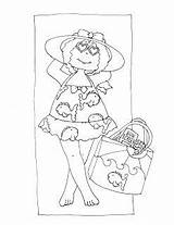 Dibujos Stamps Digi Dearie Dolls sketch template