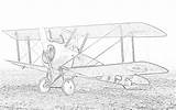 Coloring Pages Sopwith Camel Biplanes Filminspector sketch template