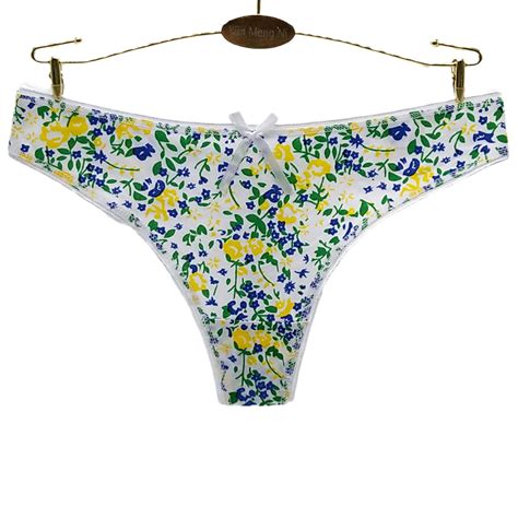 custom teen printed floral underwear womens thongs buy womens thongs