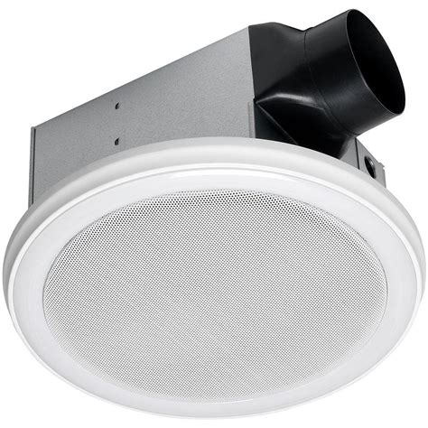 homewerks  cfm ceiling mount bathroom exhaust fan  bluetooth speakers  led light