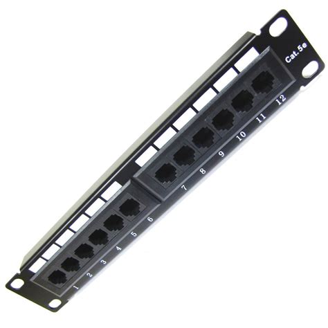 patch panel   server rack cabinet  port rj cate utp  cablematic