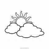Cloudy Coloring Pages Template Sketch sketch template